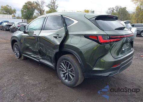 2025 Lexus Nx 350 z USA, uszkodzony, nr VIN 2T2AGCEZ6SC071040
